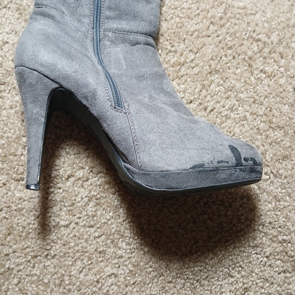 (#233) Anna Michelle Side Ruffle 20"L Boots - Picture 7 of 16